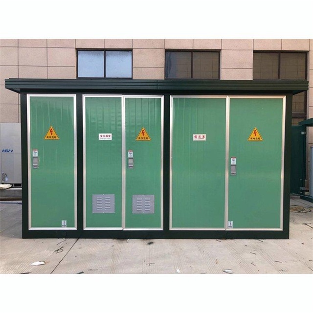 扎兰屯1600KVA欧式箱式变压器